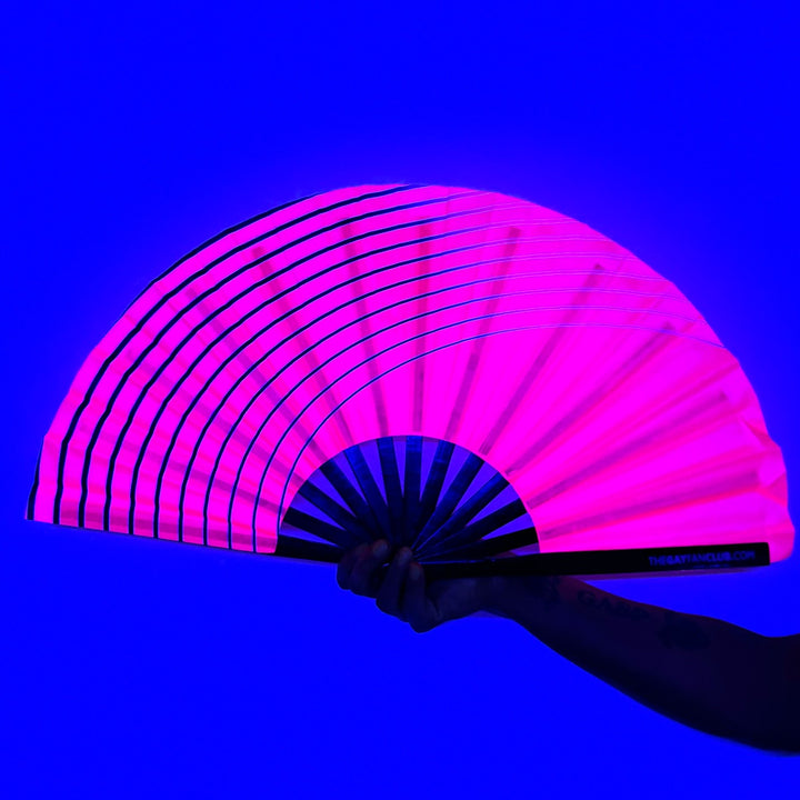 Wave Fan (UV) - The Gay Fan Club® 