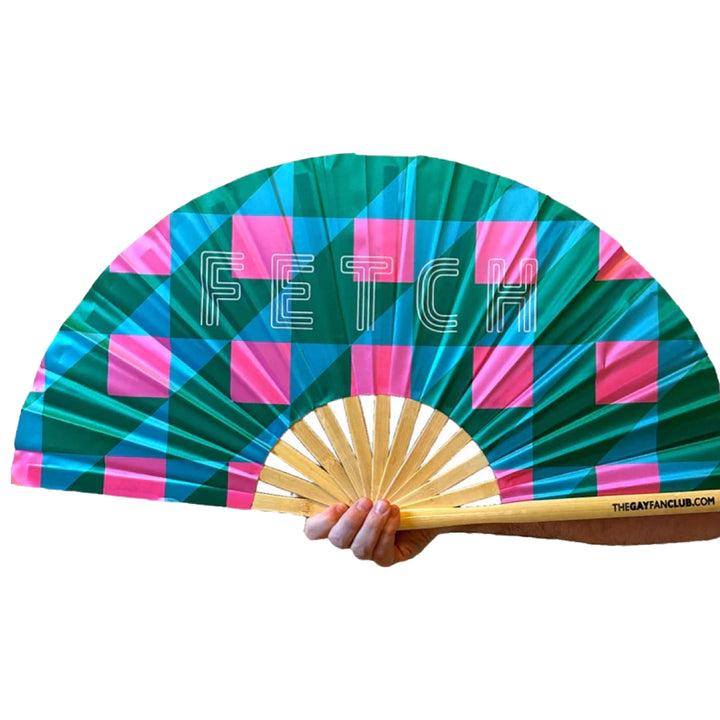 Fetch Fan - Drag Hand Fan - The Gay Fan Club