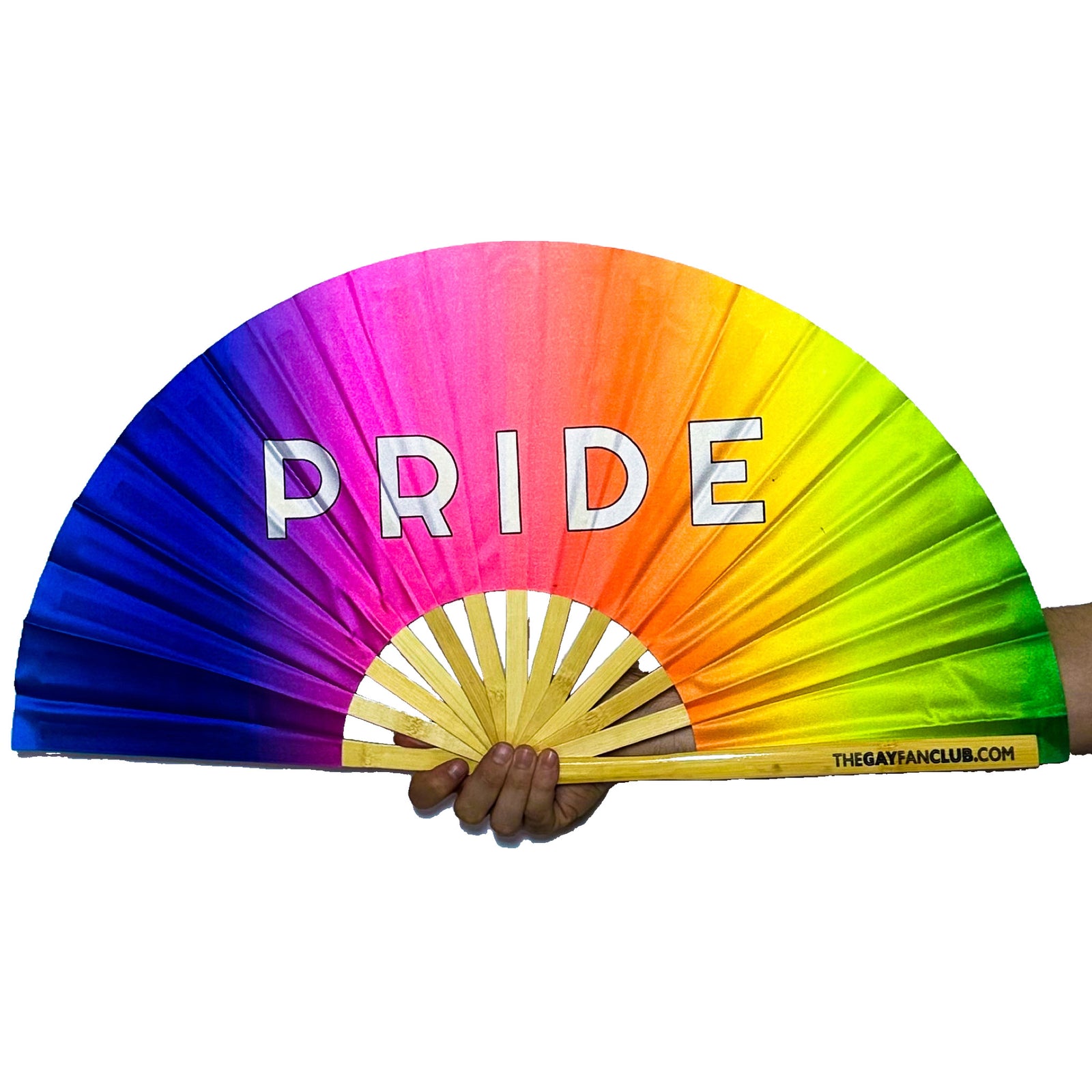 Pride Festival Fan | Rainbow Hand Fans at The Gay Fan Club