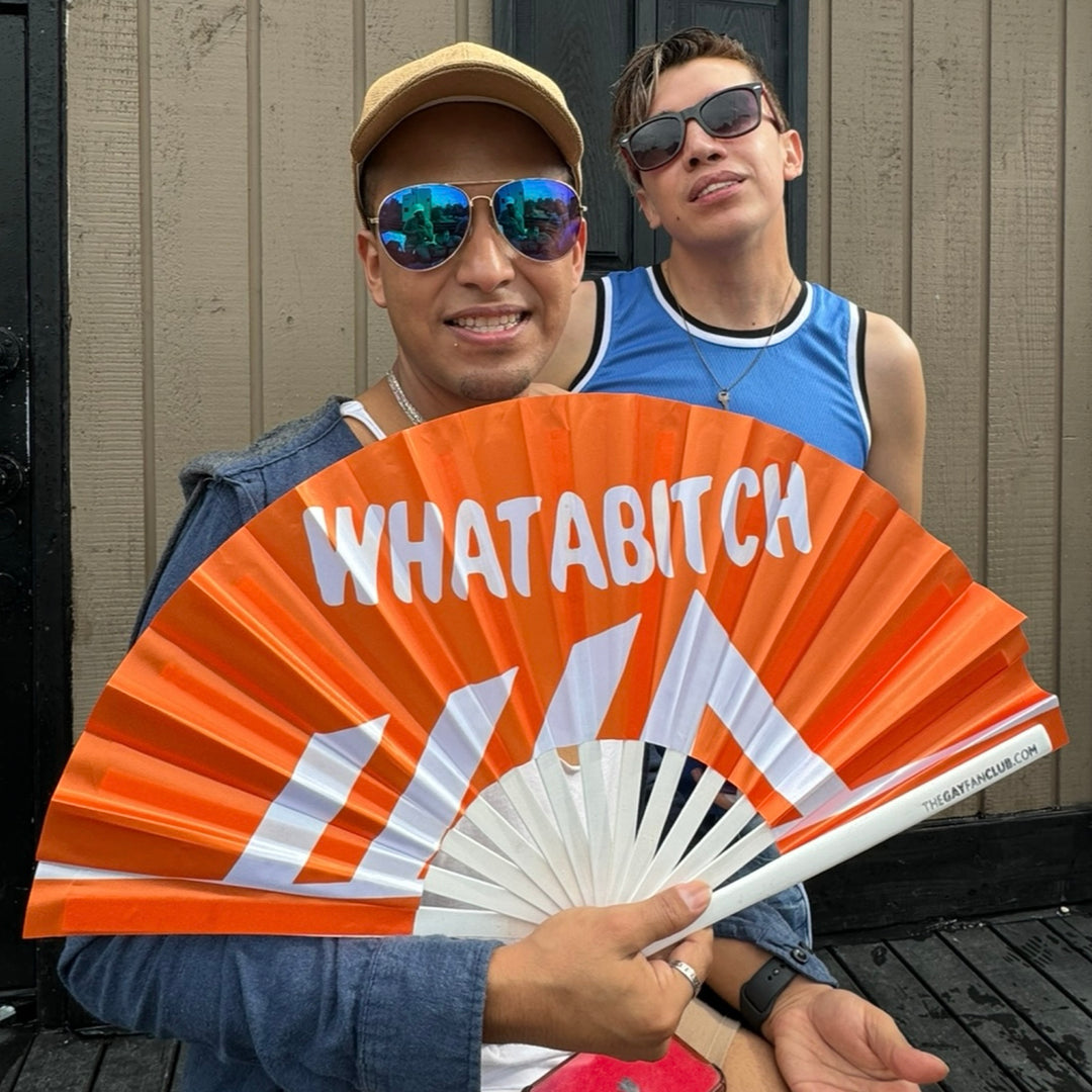 WhatABitch Fan Funny Clack Fan The Gay Fan Club