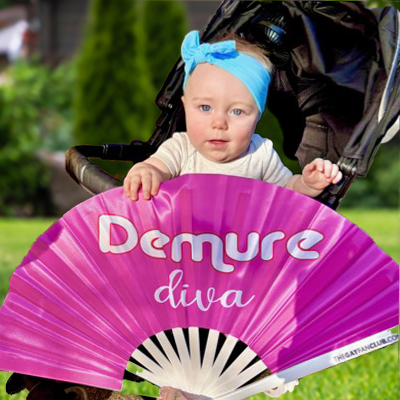 Demure Diva Fan