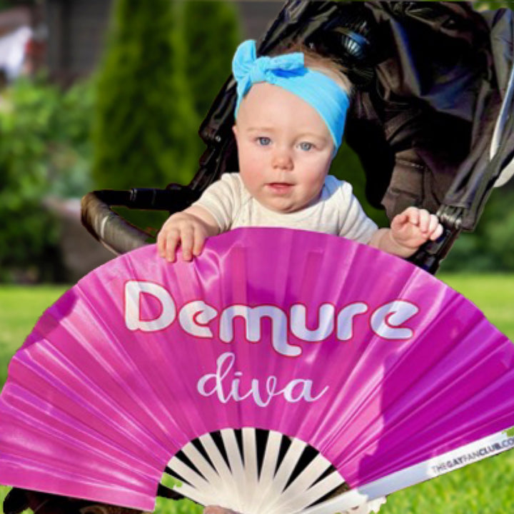 Demure Diva Fan