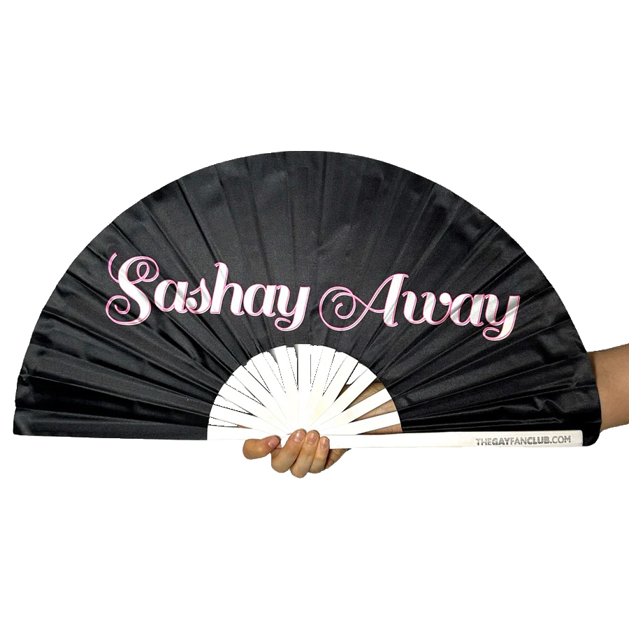 Sashay Away Fan Funny Drag Fans The Gay Fan Club