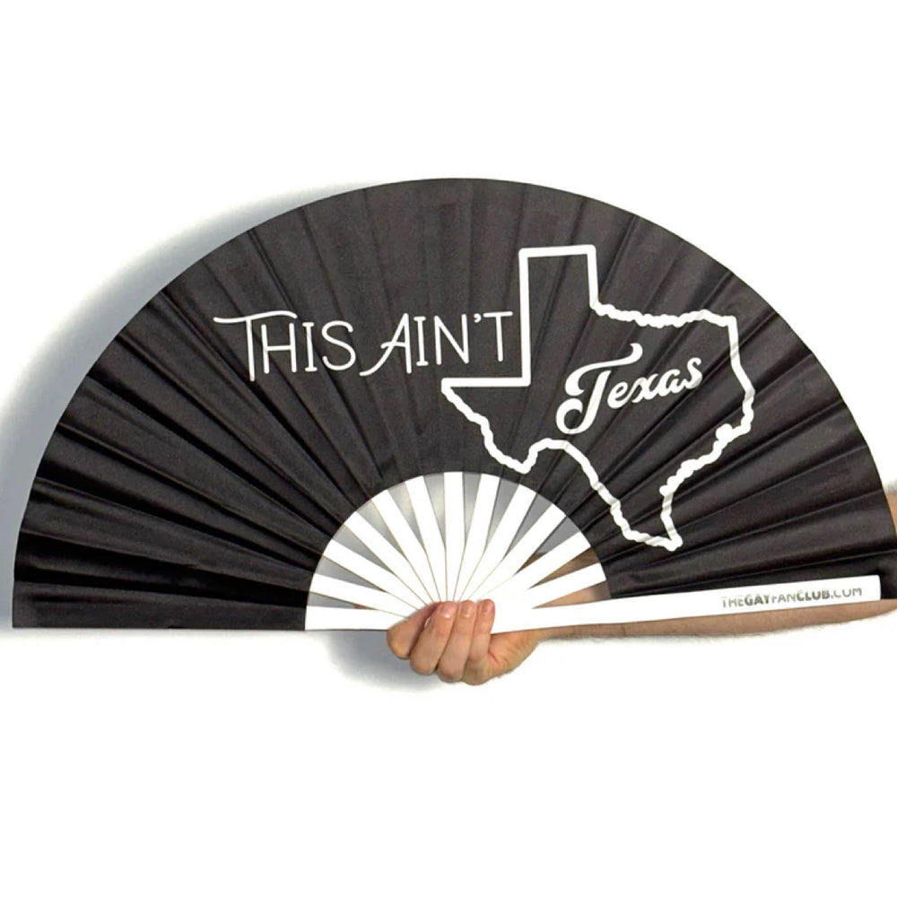 This Ain’t Texas Fan -Beyoncé Folding Fan - The Gay Fan Club