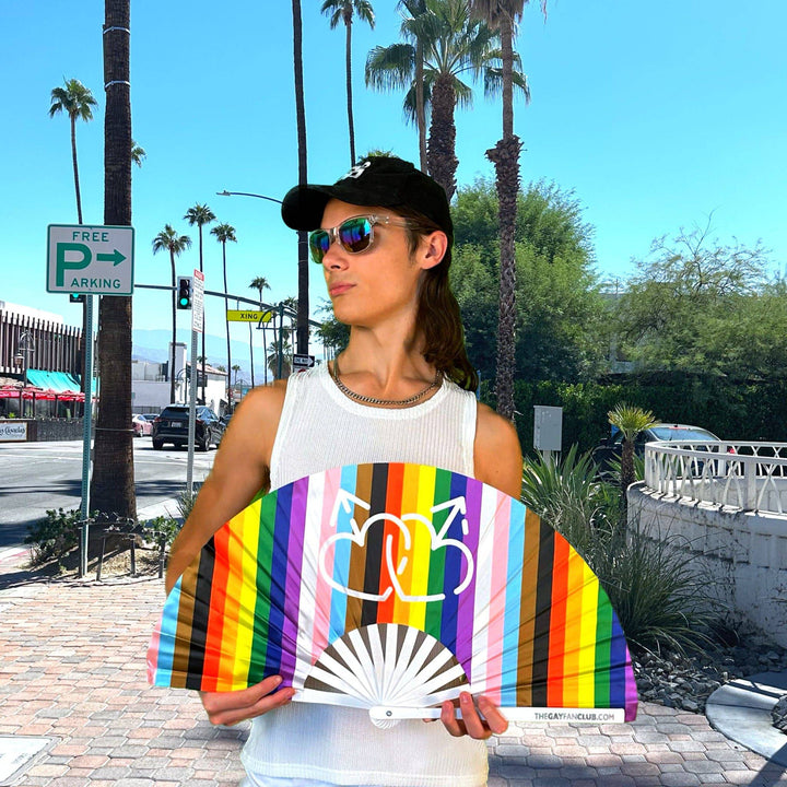 Equality Rainbow Fan
