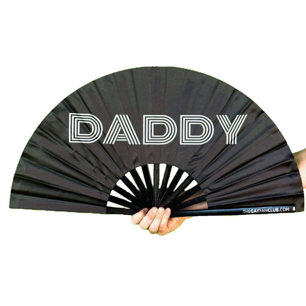 Daddy Fan - hand fan for gay daddy - The Gay Fan Club