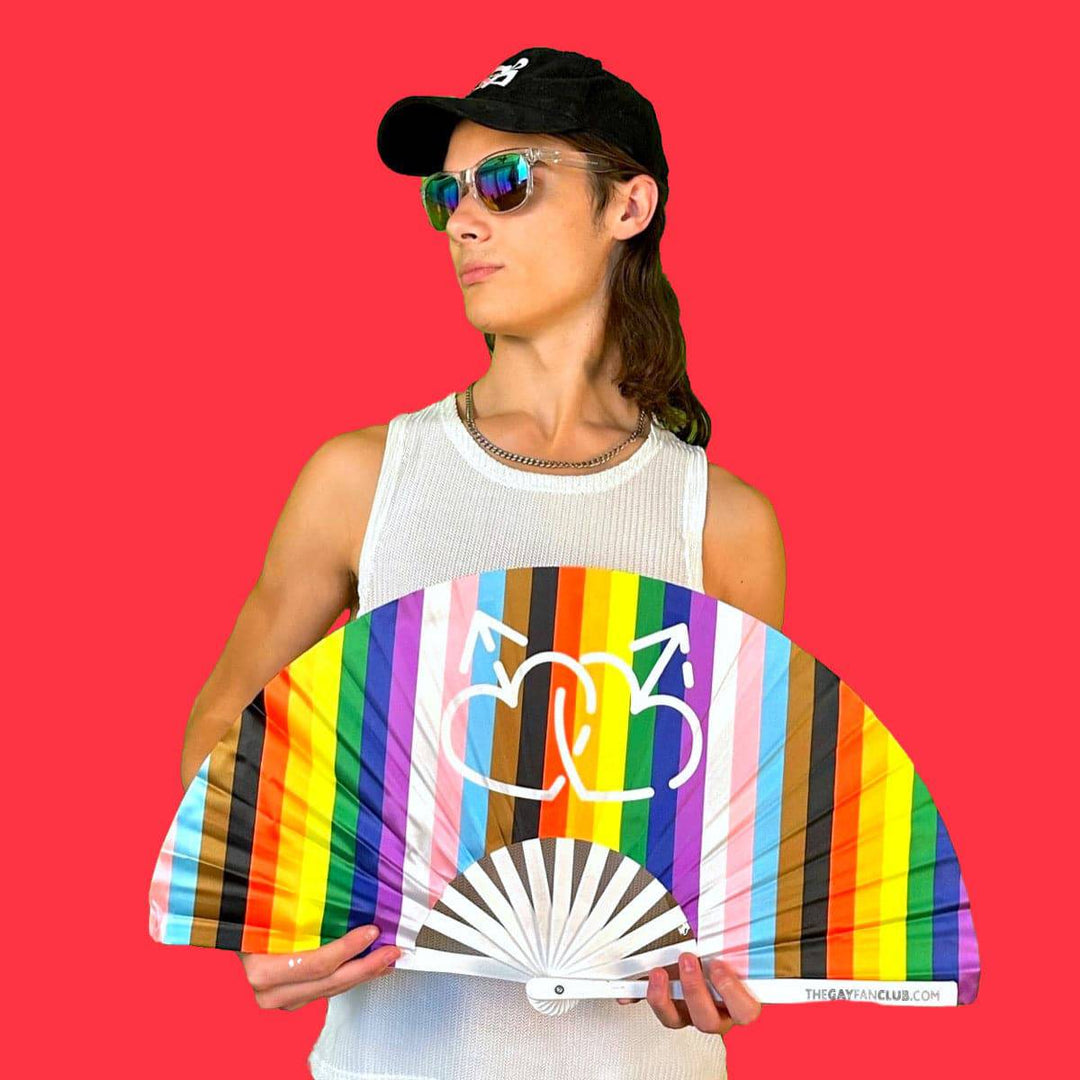 Equality Rainbow Fan