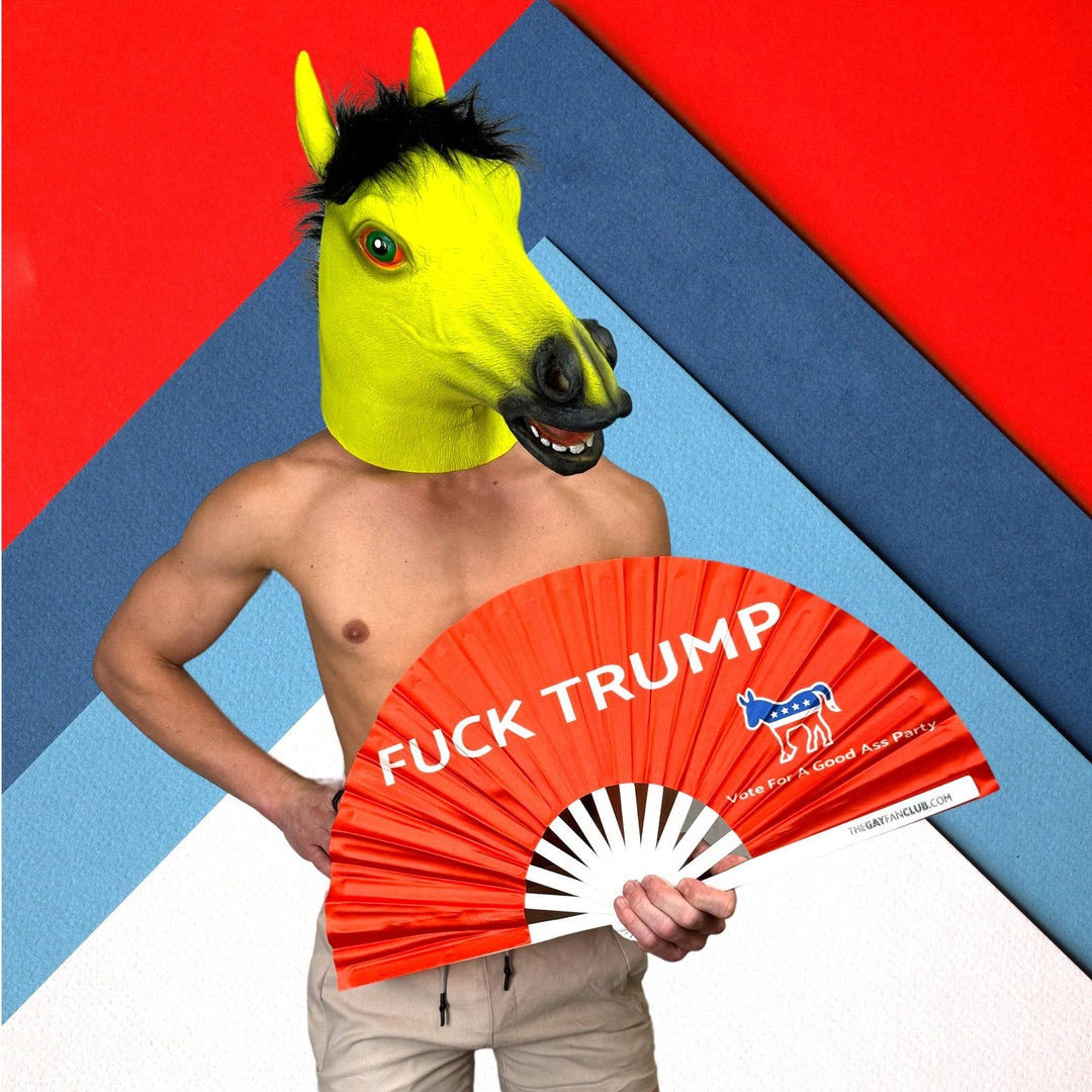 Fuck Trump Fan - The Gay Fan Club® 