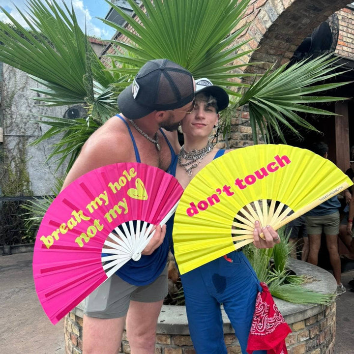 Don't Touch Fan - The Gay Fan Club® 