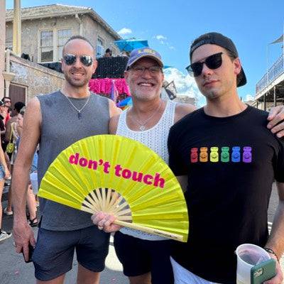 Don't Touch Fan - The Gay Fan Club® 